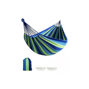 Hamaca De Algodon Jardin Camping Hogar Portatil 150x200cm