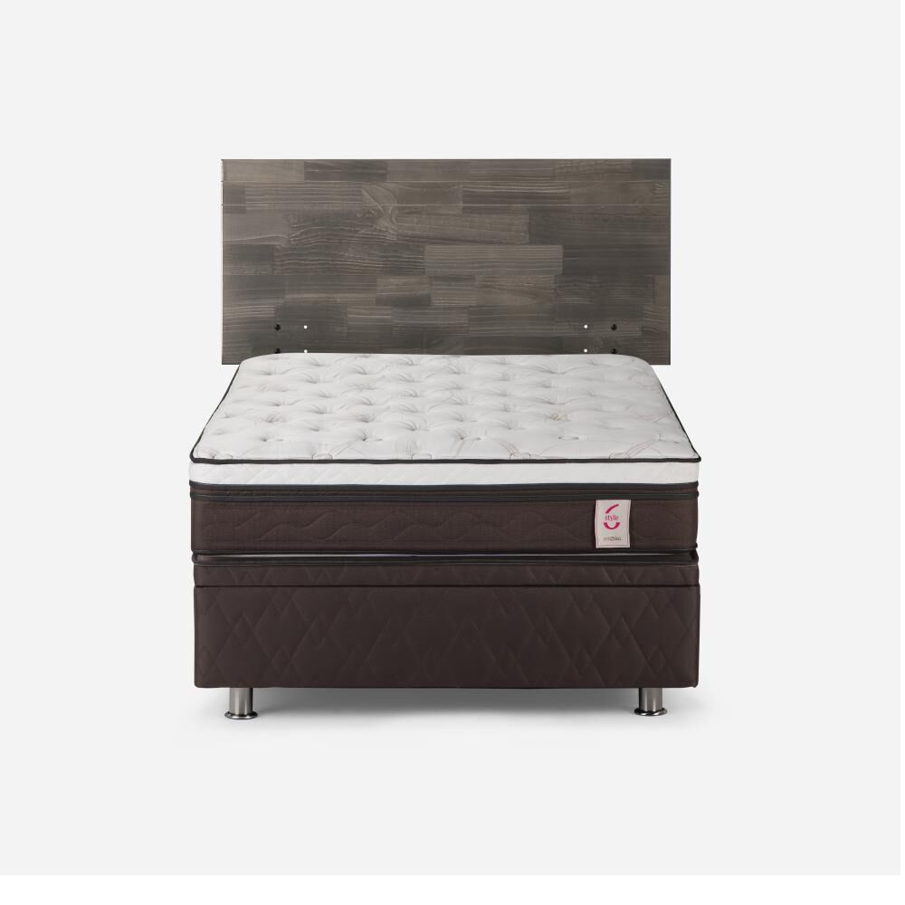 Cama Ba&uacute;l Rosen New Style 6 / 1 Plaza / Base Normal + Respaldo image number 0.0