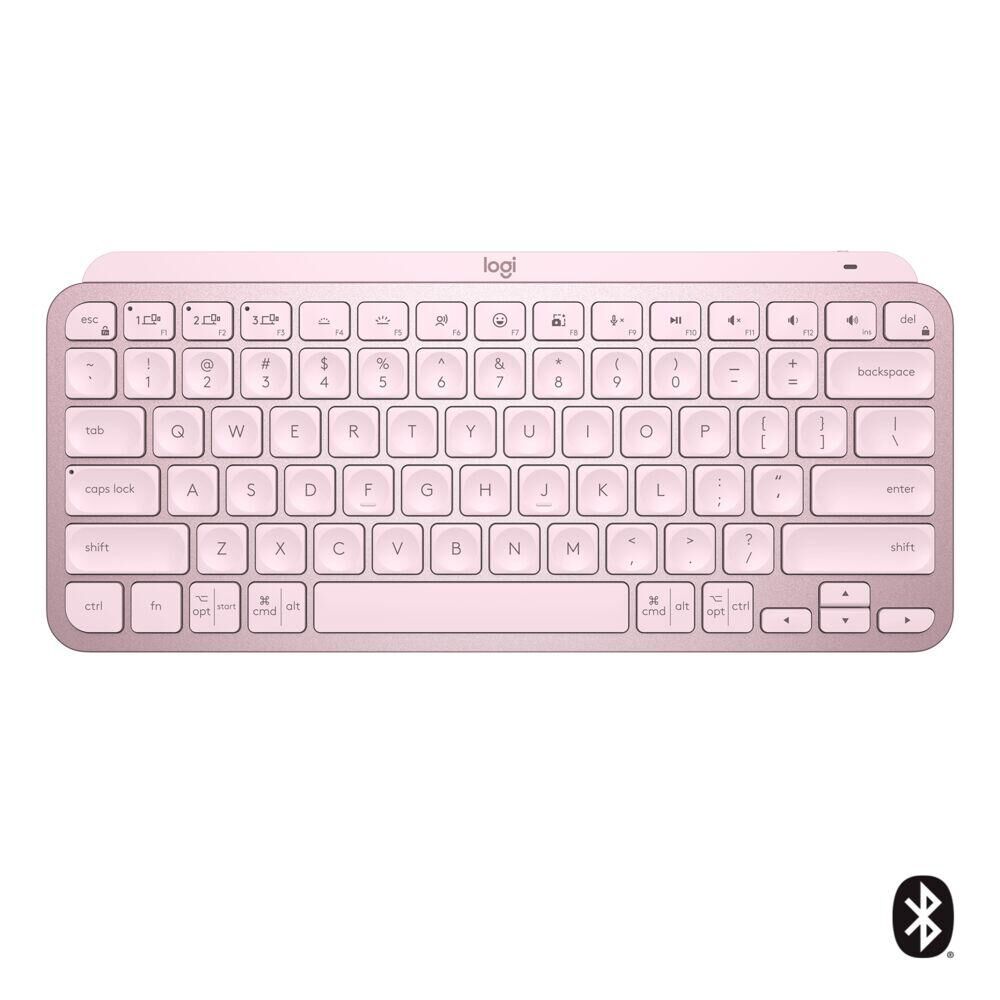 Teclado Logitech Mini Mx Keys Rosa image number 2.0