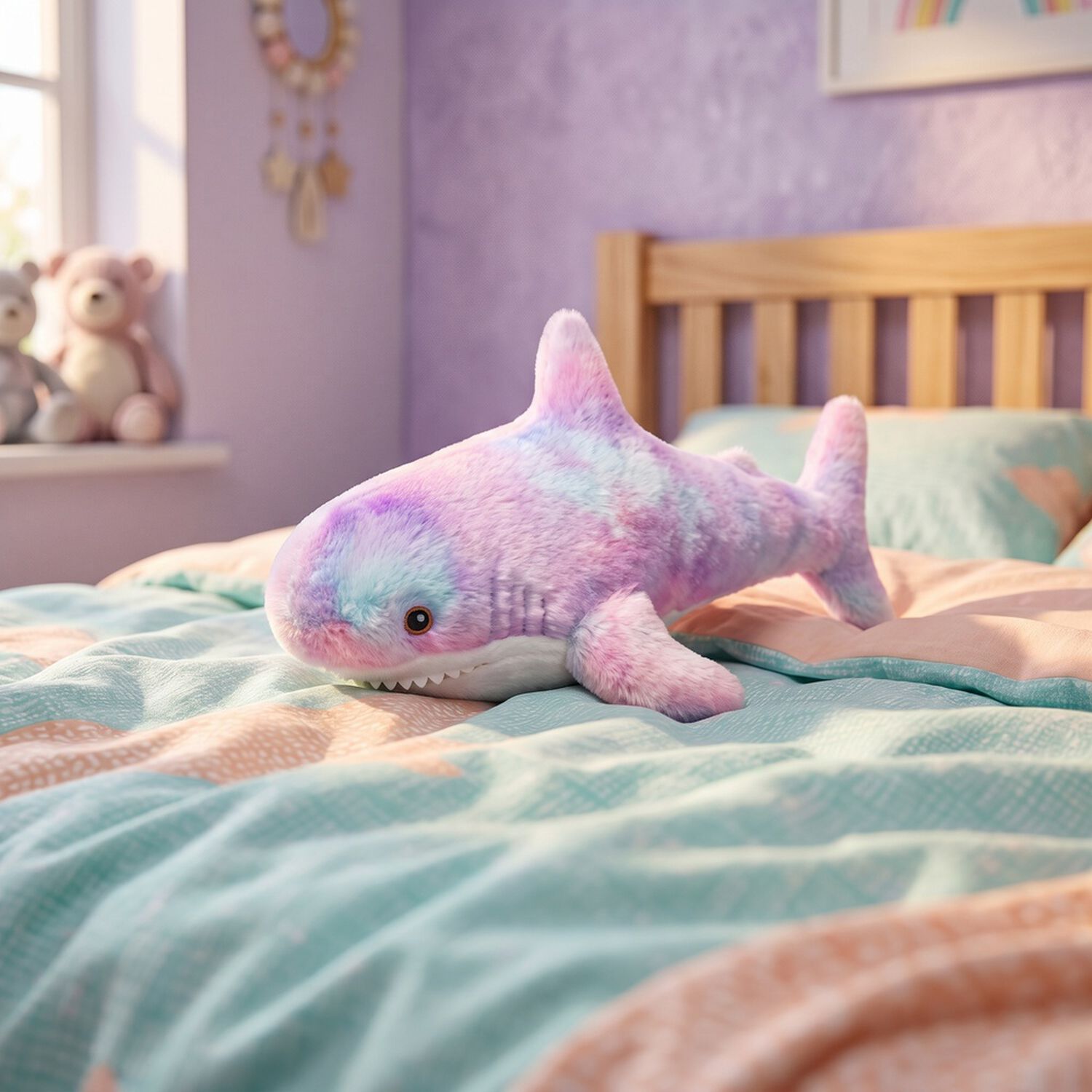 Peluche Tiburon Tierno Multicolor 25 Cm image number 3.0