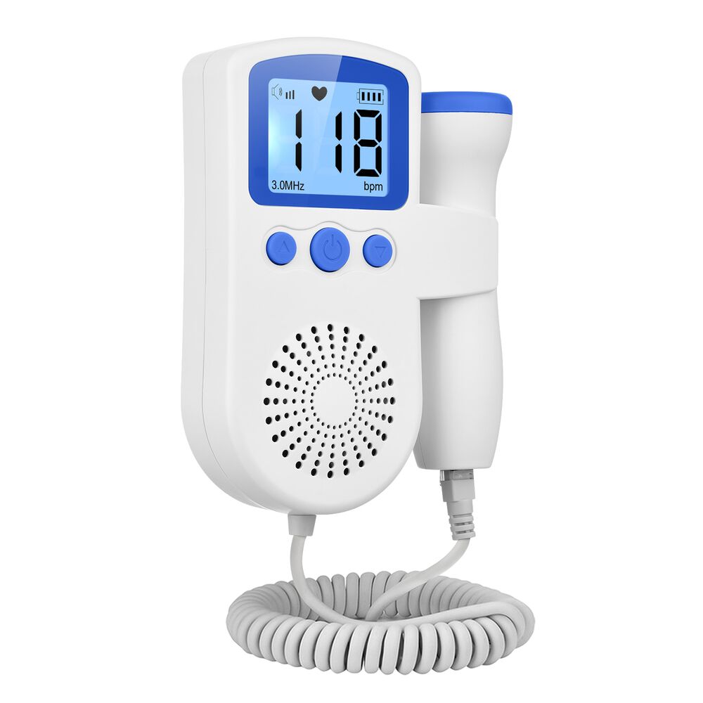 Monitor Fetal Doppler Ultrasonido Latidos Bebé image number 1.0