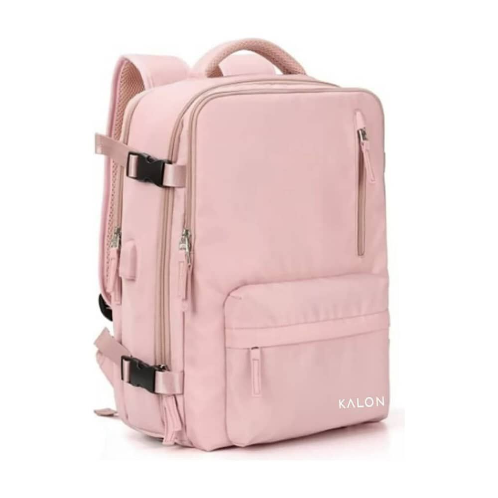 Mochila De Senderismo Impermeable De Viaje Grande Con Interf Rosa image number 0.0