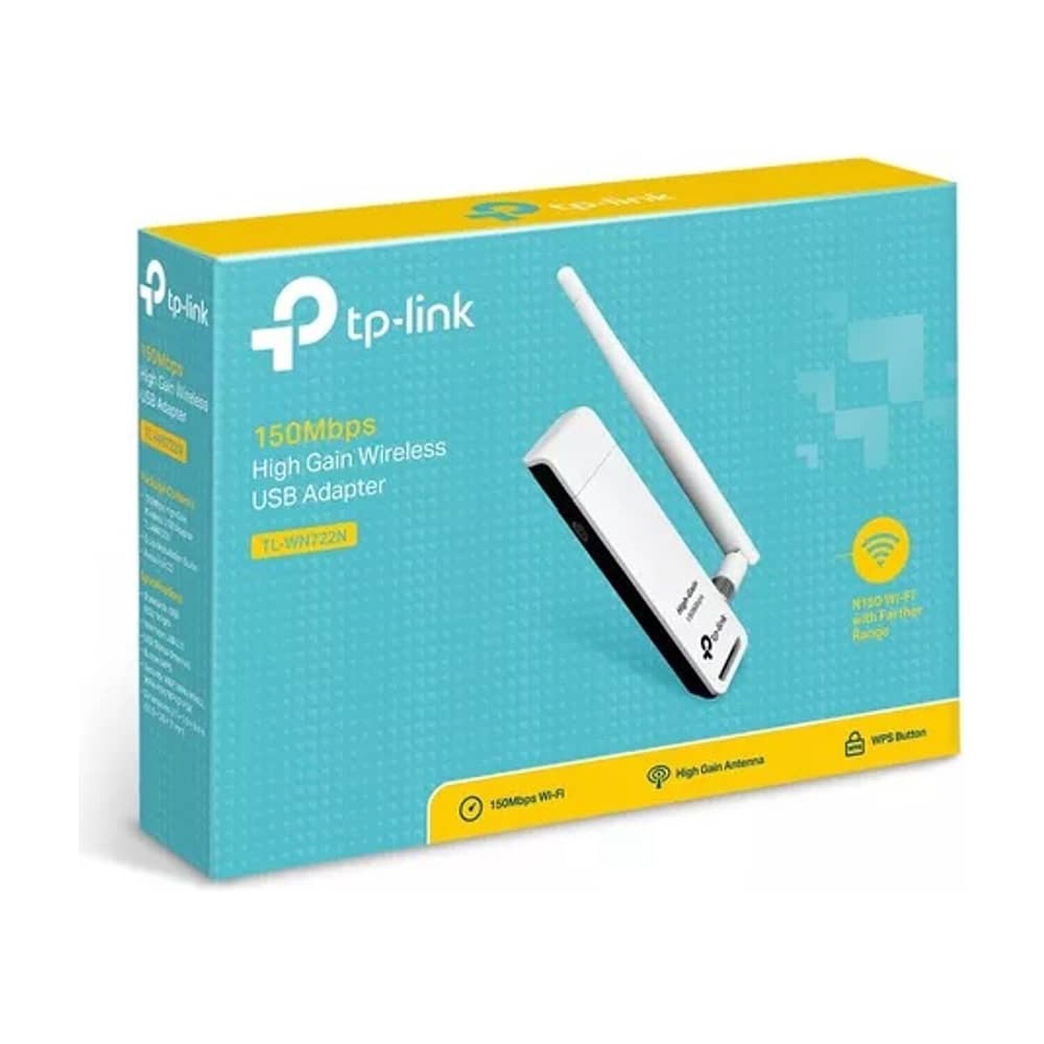 Adaptador Wifi Usb Inal&aacute;mbrico Tp-link Modelo Tpl722n image number 0.0