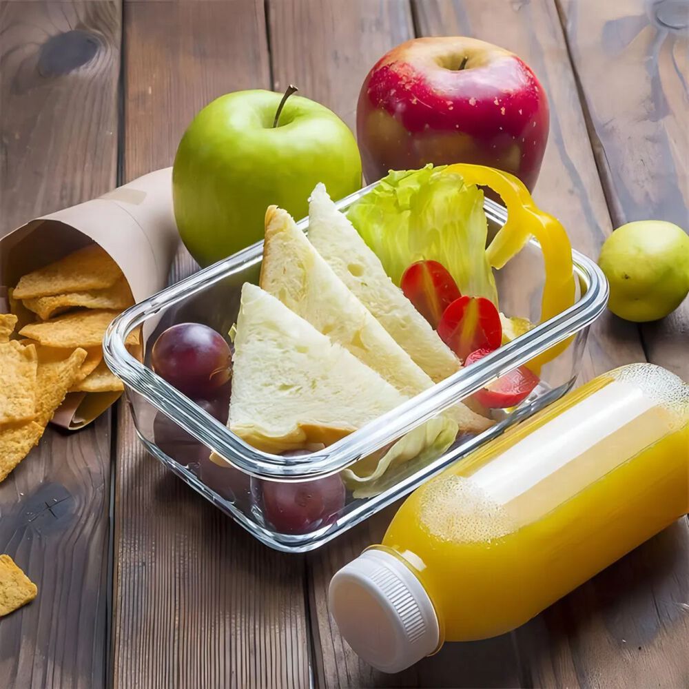 Set 10 Contenedores Hermeticos Rectangulares 750ml Allegra image number 2.0