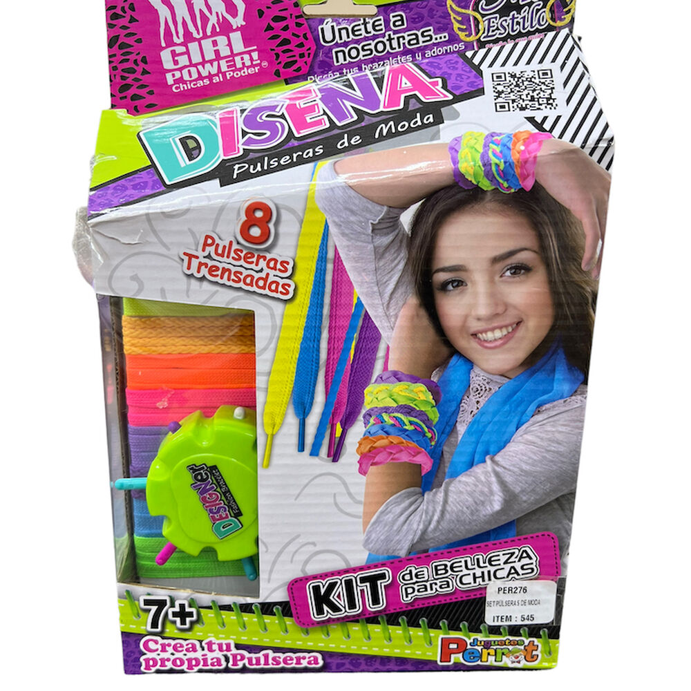Set De Creación De Pulseras De Niña Para Armar image number 3.0