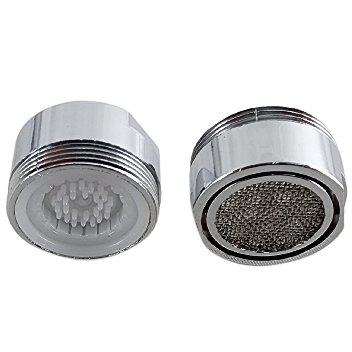 Set Filtro De Grifo 2 Piezas Gris Accesorio Ba&ntilde;o image number 0.0