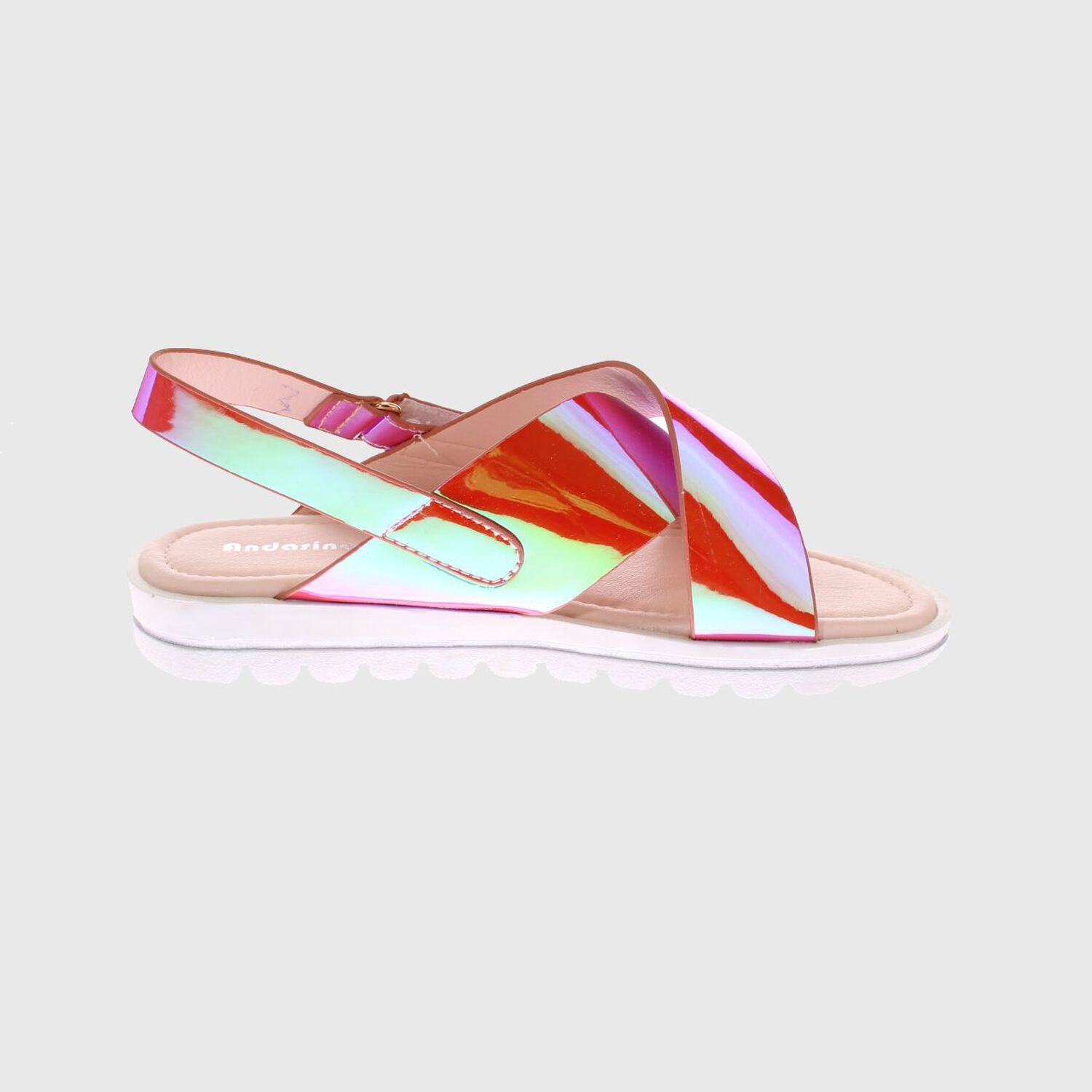 Sandalia Tornasol Rosado Andarina Art. 3sm001lpink image number 3.0