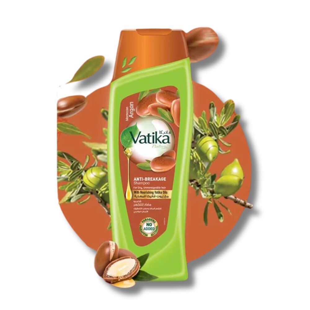 Shampoo Vatika Argan 400 Ml image number 1.0