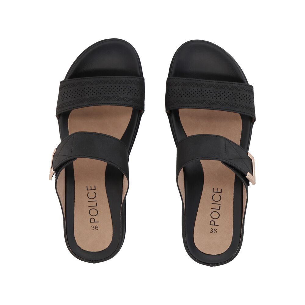 Sandalia Mujer Negro Sofi Police image number 1.0