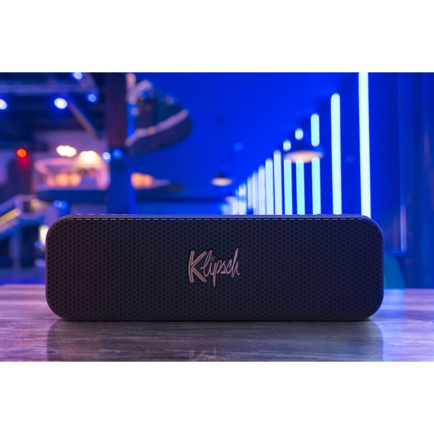 Parlante Bluetooth 5.3 Port&aacute;til Detroit Klipsch Negro image number 13.0