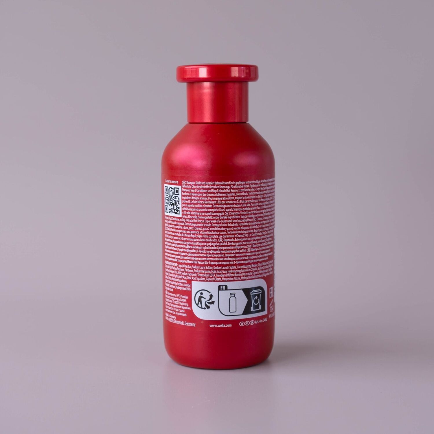 Shampoo Ultimate Repair Wella 250ml Paso1 image number 2.0
