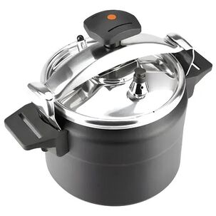 Olla Presi&oacute;n Alumax Marmicoc 10 Litros Negra