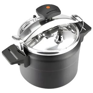 Olla Presi&oacute;n Alumax Marmicoc 10 Litros Negra