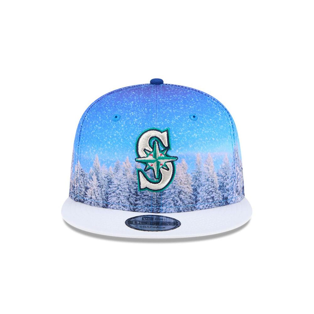 Gorra 9fifty Mlb Seattle Mariners Winter Photoreal Blue image number 2.0