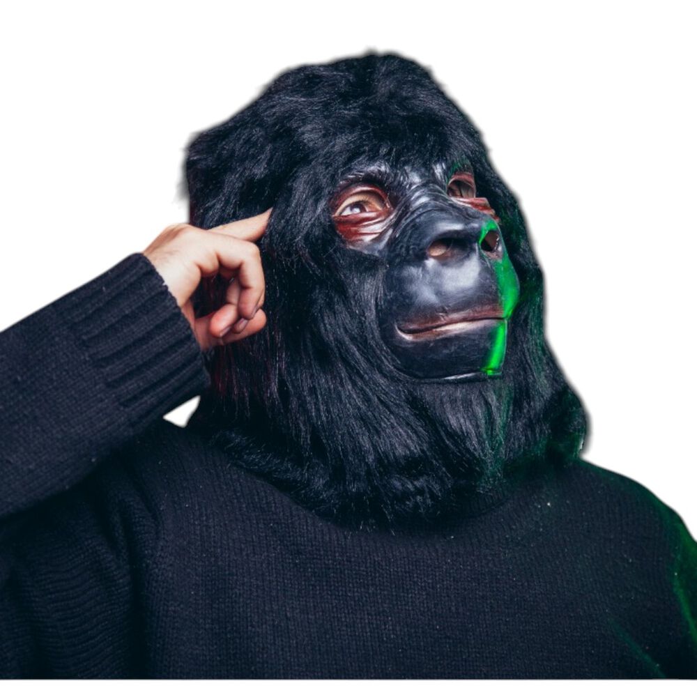 Máscara Látex Gorila Realista Disfraz Adulto Halloween image number 8.0