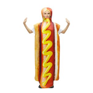 Disfraz Cosplay Completo Hot Dog Adulto