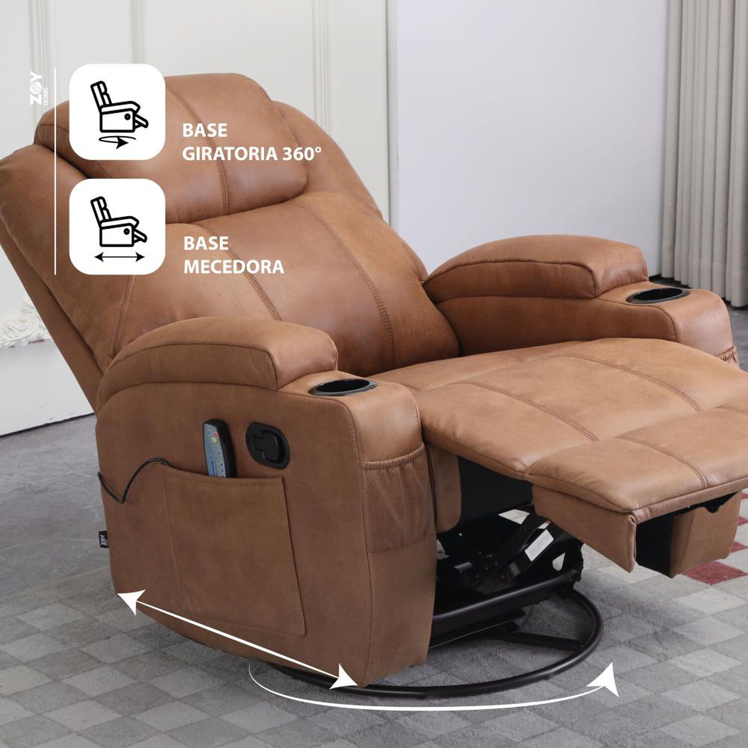 Bergere Zoy Home Lhasa / 1 Cuerpo image number 5.0