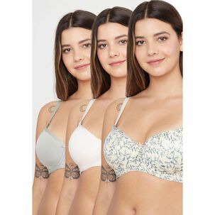 Pack 3x Sosten Soft Microfibra P350024-ver Kayser