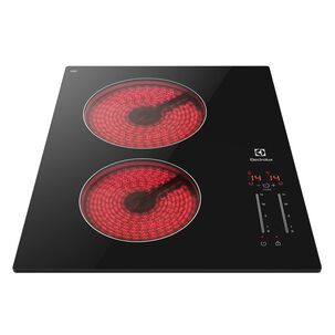 Encimera El&eacute;ctrica 2 Platos Vitrocer&aacute;mica Panel Touch Ve3st