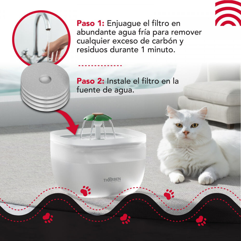 Filtro Fuente De Agua Thor 4 Filter Water Fountain image number 2.0