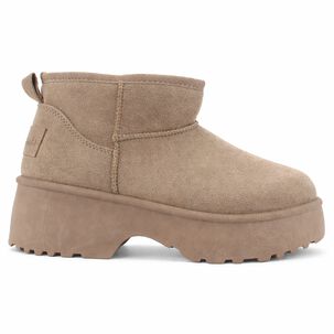 Botin Taupe Mujer Casual Chalada Pinheel
