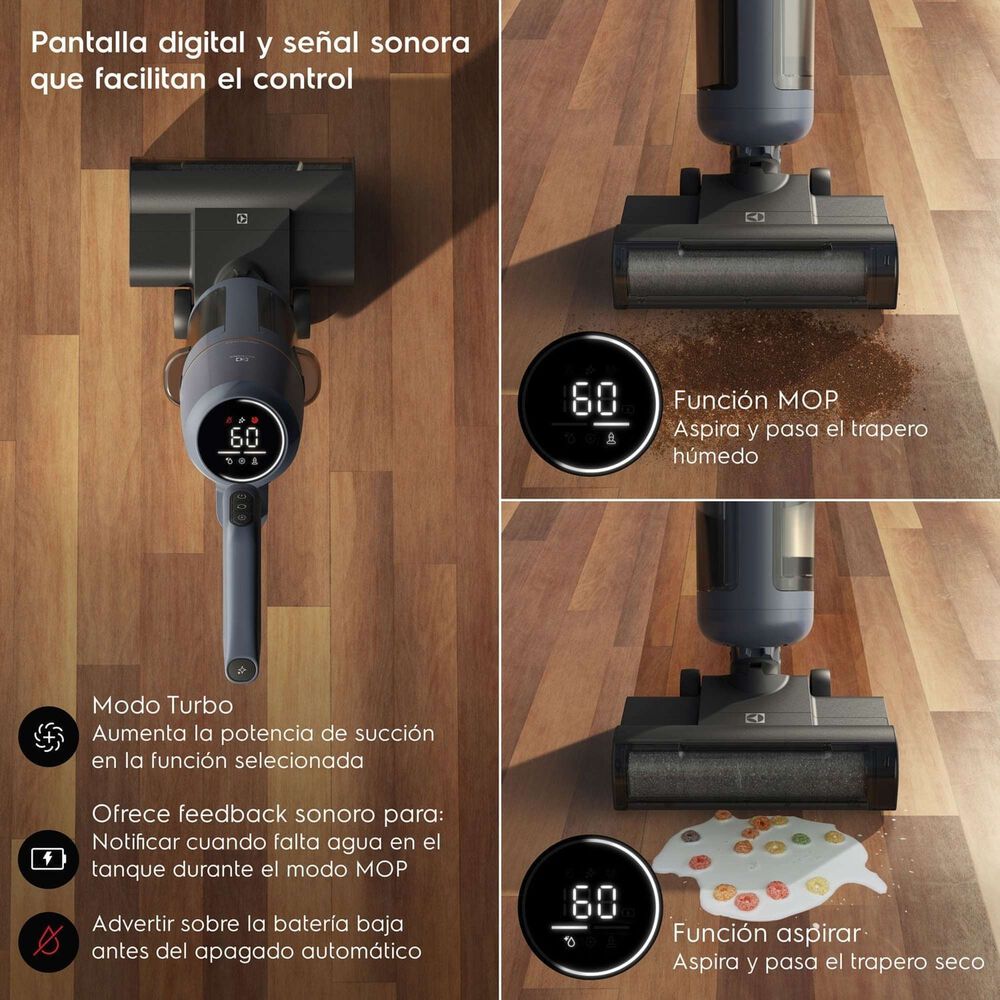 Aspiradora Mopa Inal&aacute;mbrica Electrolux Multiclean Emc2500 image number 12.0