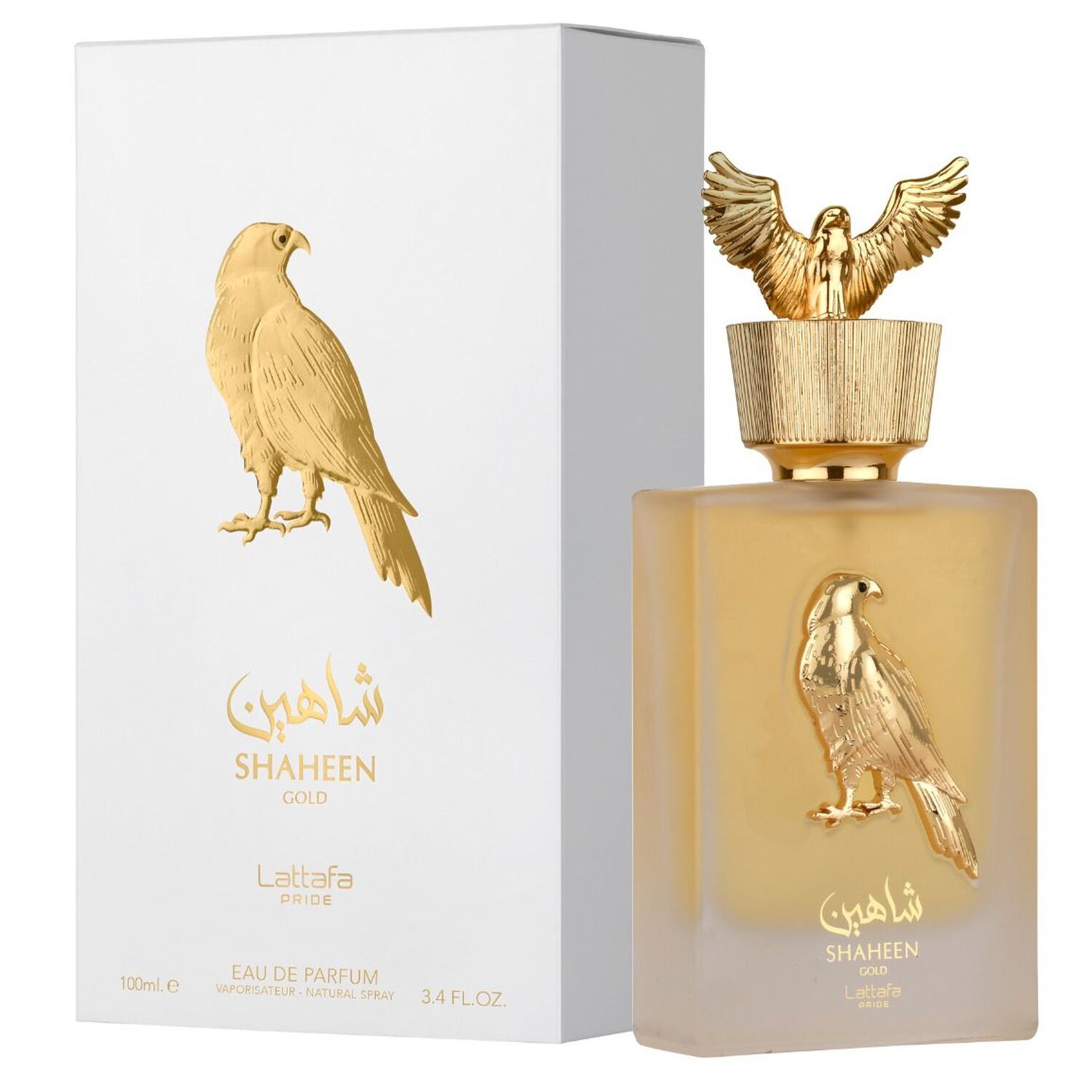 Pride Shaheen Gold 100ml Unisex Lattafa Perfume image number 0.0