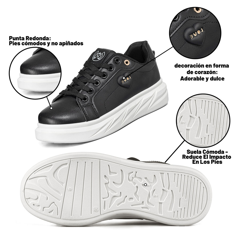 Zapatillas Urbana Causal Mujer Clasico Confort Weide Sl22 image number 8.0