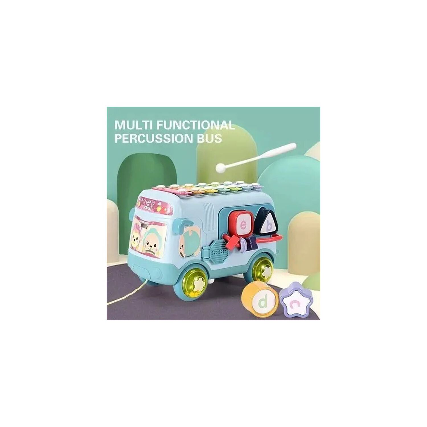 Autob&uacute;s Musical Did&aacute;ctico Educativo Infantil image number 2.0