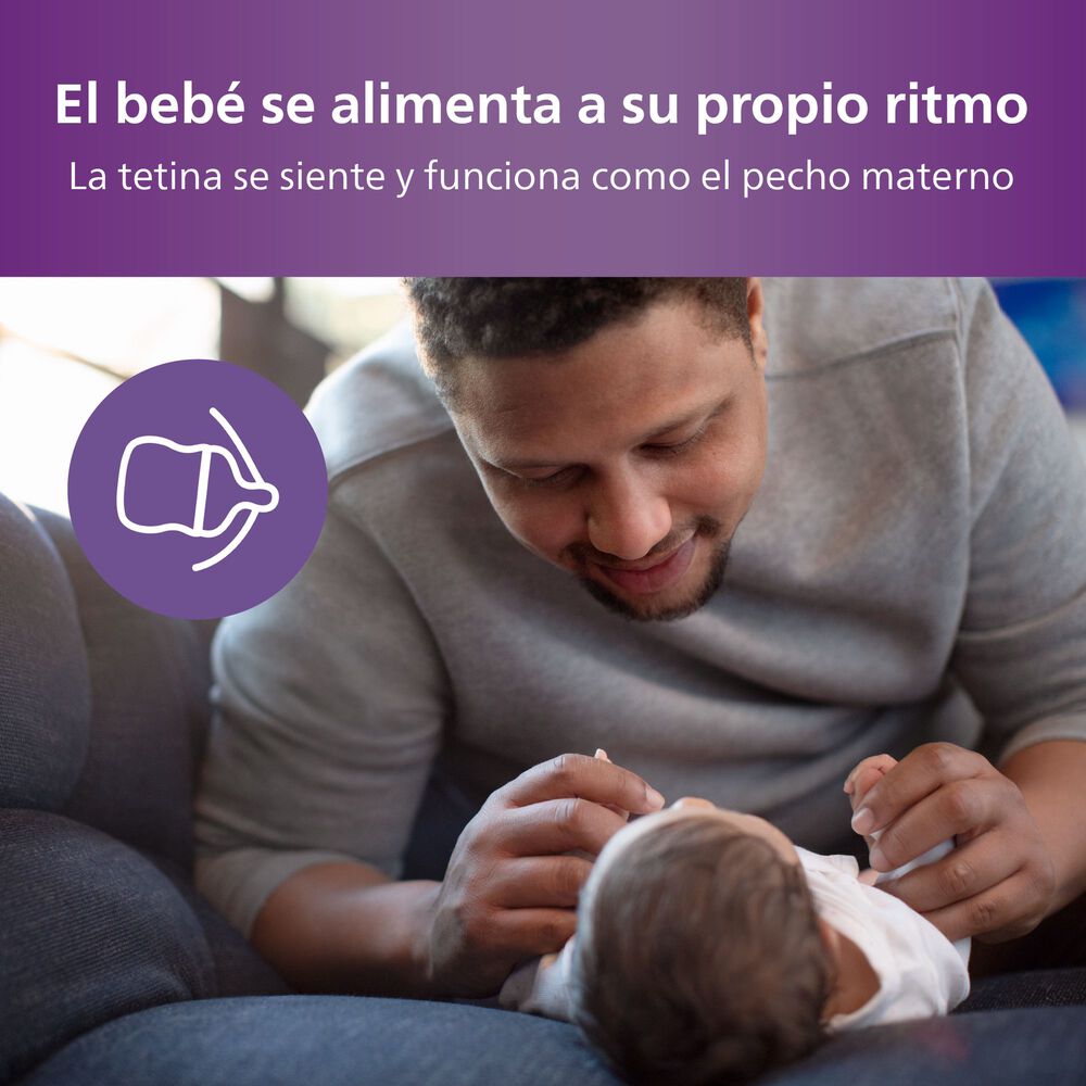 Mamadera Natural Response Philips Avent Scy903/03 1m+ 260 Ml image number 3.0