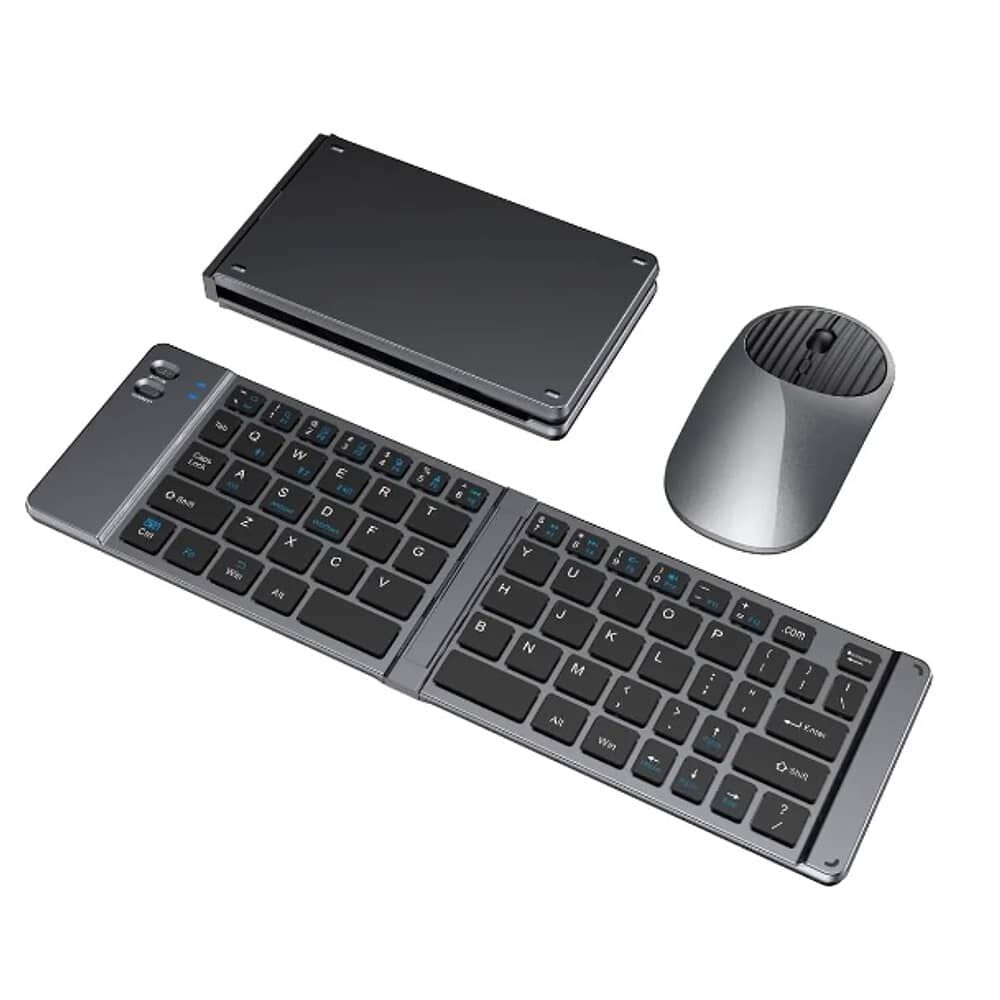 Teclado Y Mouse Inal&aacute;mbrico Plegable, 2.4 Ghz Mini Teclado image number 0.0