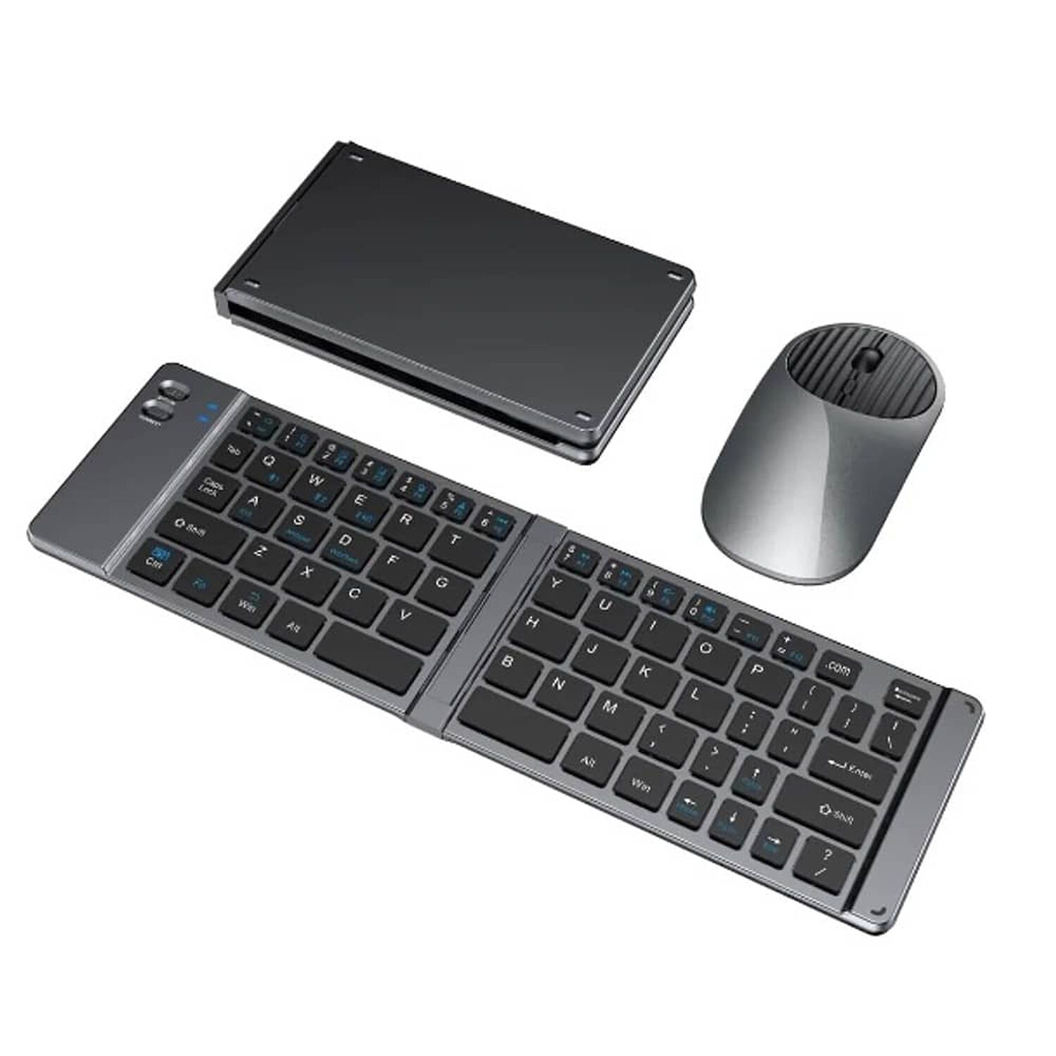 Teclado Y Mouse Inal&aacute;mbrico Plegable, 2.4 Ghz Mini Teclado image number 0.0