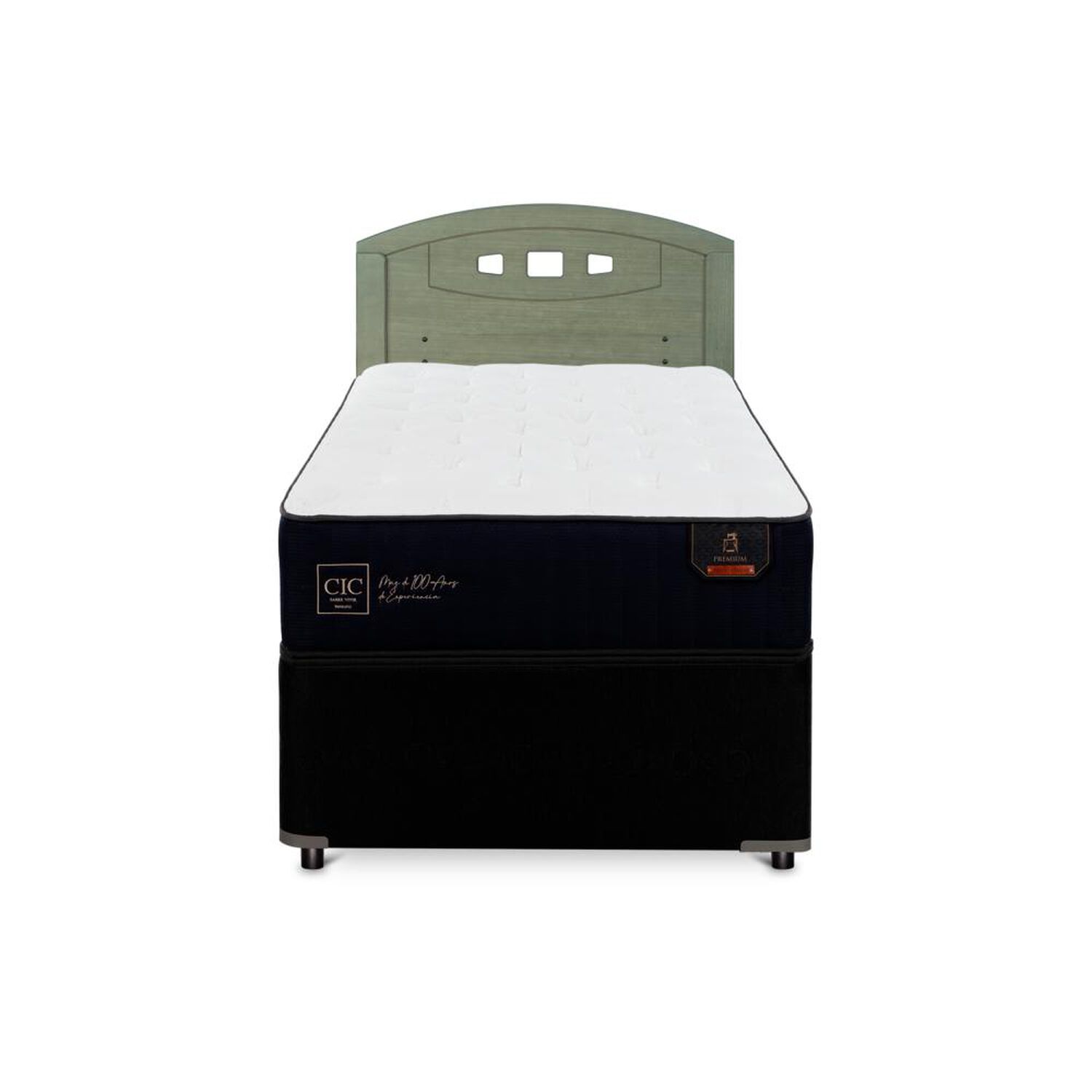 Cama Nido Cic Divan / 1.5 Plazas / Base Funcional + Respaldo image number 0.0