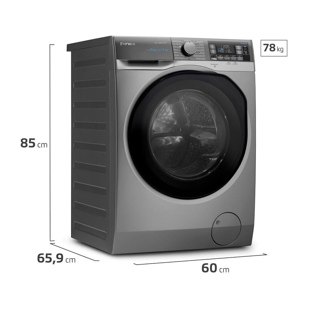 Lavadora Secadora Fensa Ultimate Care 11WD / 11 Kg / 7 Kg image number 2.0