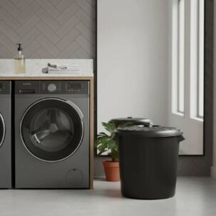 Basurero Papelero 60 Litros Tapa Lisa