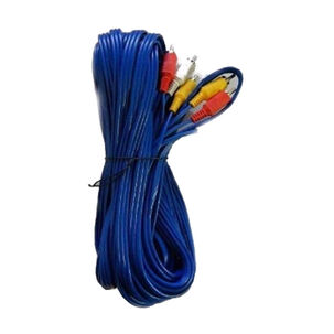 Cable Extension Audio Video Rca 3x3 5mts M-m Calidad