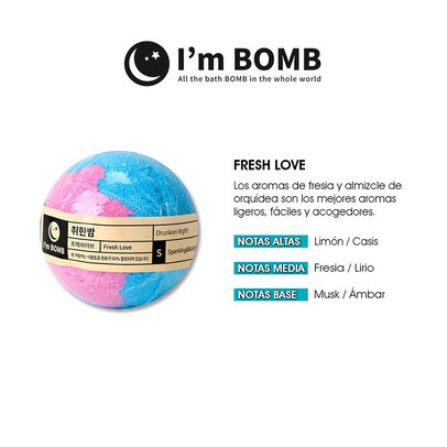 Bomba De Tina Efervescente Fresh Love 120g Im Bomb