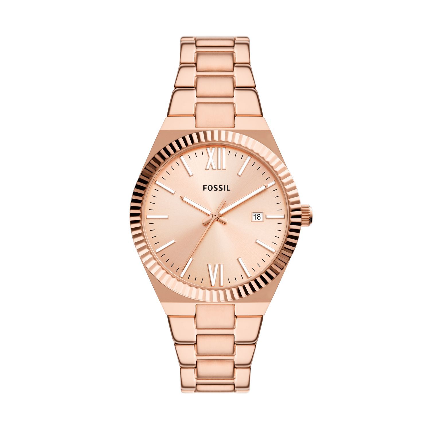 Reloj Fossil Es5258 Oro Rosa Mujer image number 0.0