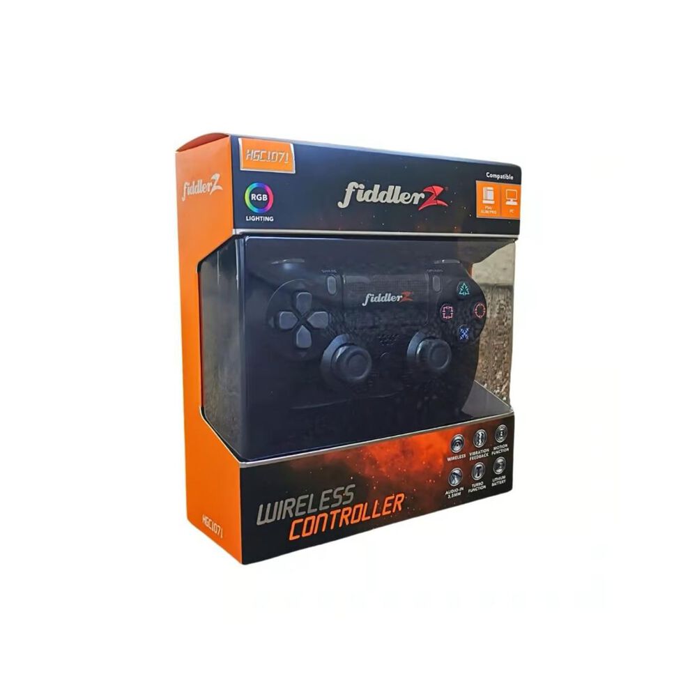 Control Inal&aacute;mbrico Fiddler Compatible Con Consolas - Pc image number 4.0