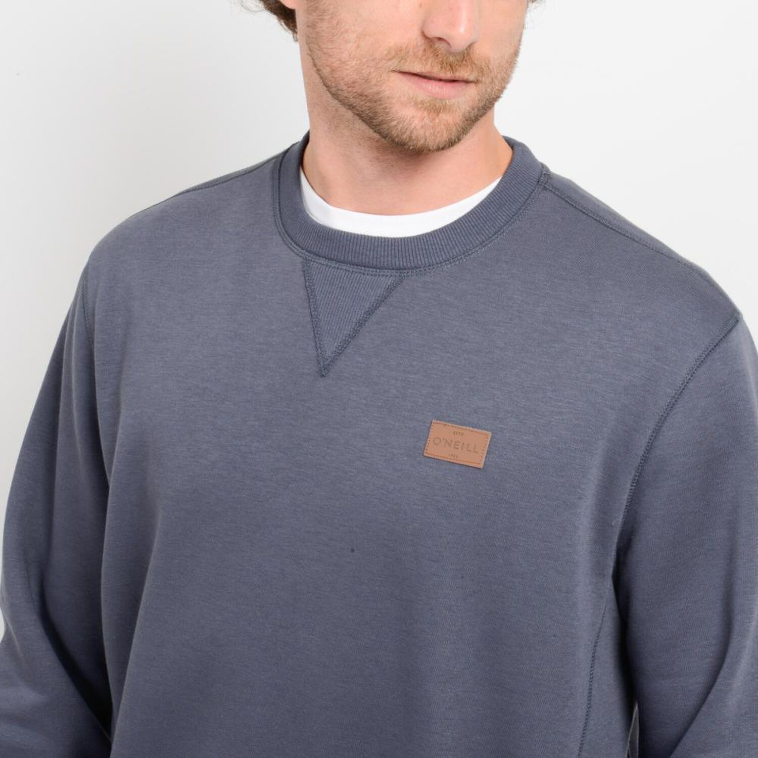 Poler&oacute;n Liso Cuello Redondo Hombre O'neill image number 4.0