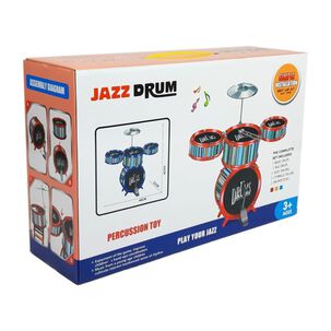 Bater&iacute;a Musical Infantil Jazz Drum 7 Piezas Ni&ntilde;os 3+ A&ntilde;os