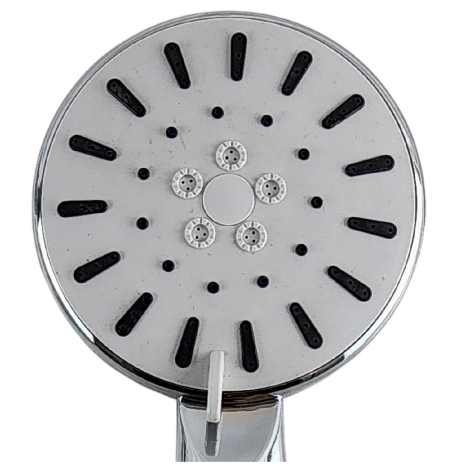 Cabezal Regadera Flujo Variable Ahorro Agua Mango Ergon&oacute;mico image number 1.0