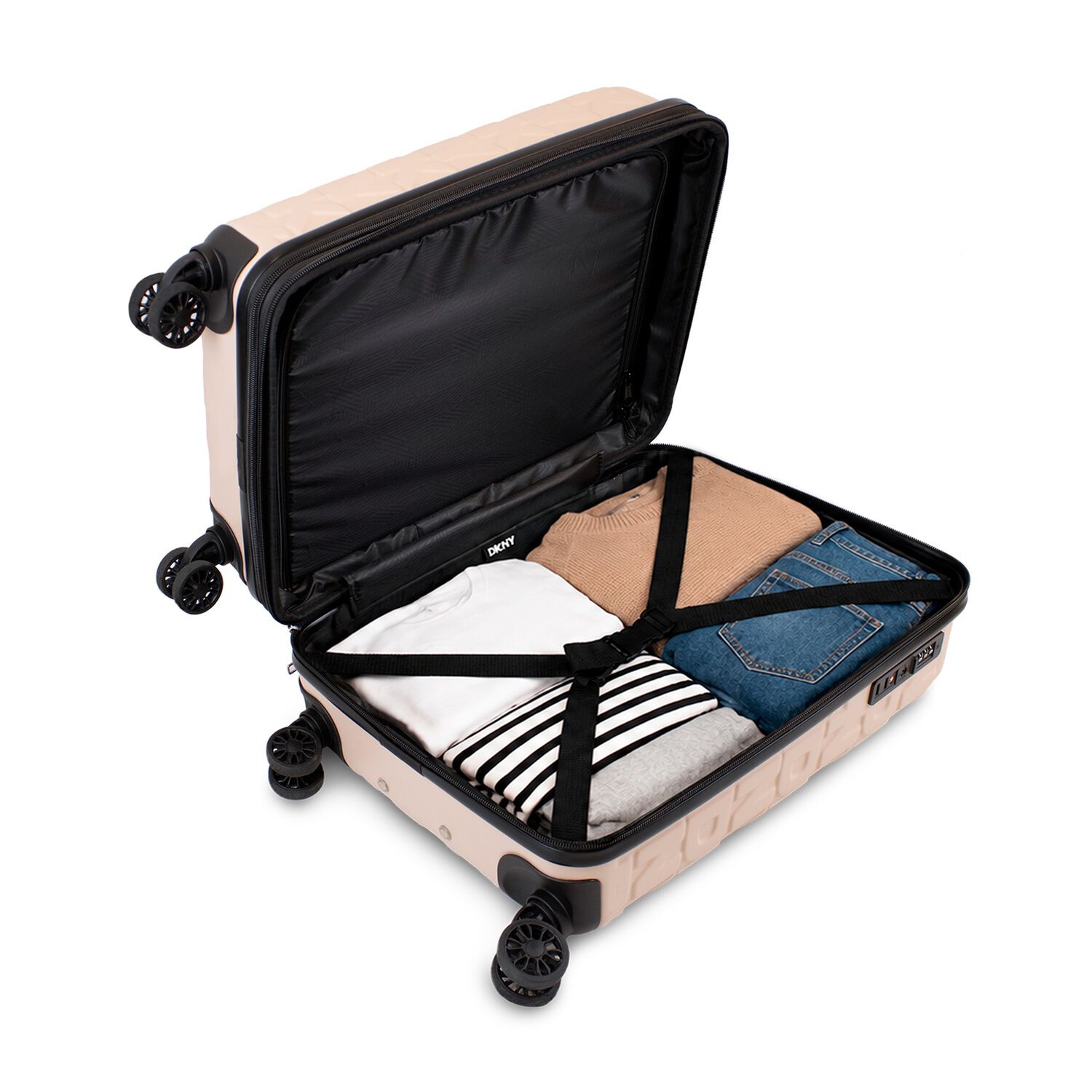 Maleta De Cabina Donna Karan Meghan 10k Rosada Dkny image number 2.0