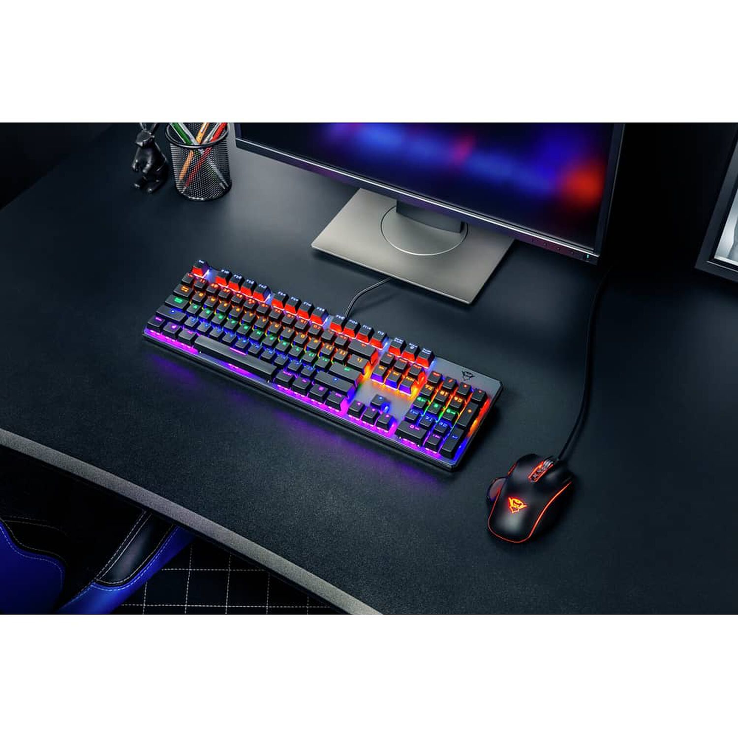 Teclado Mec&aacute;nico Trust Asta Gxt 865 Profesional Gamer image number 5.0