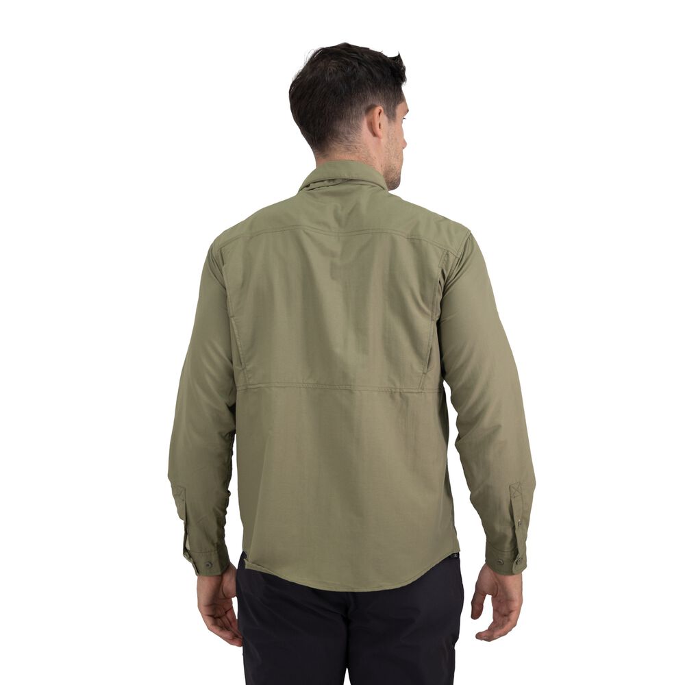 Camisa Hw Arizona Hombre Verde Oliva image number 3.0