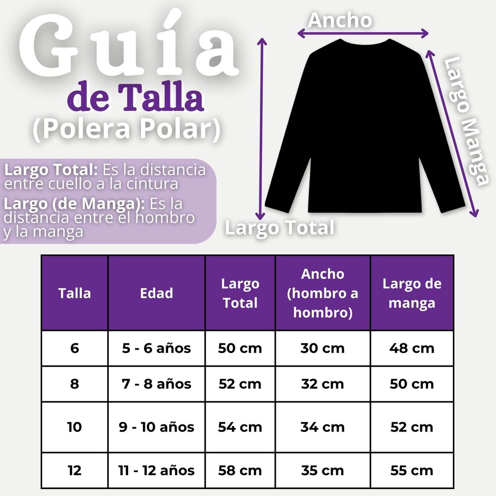 Pack 3 Poleras Camisetas Polar Primera Capa Cuello Redondo Manga Larga Colores Surtido Ni&ntilde;a image number 2.0