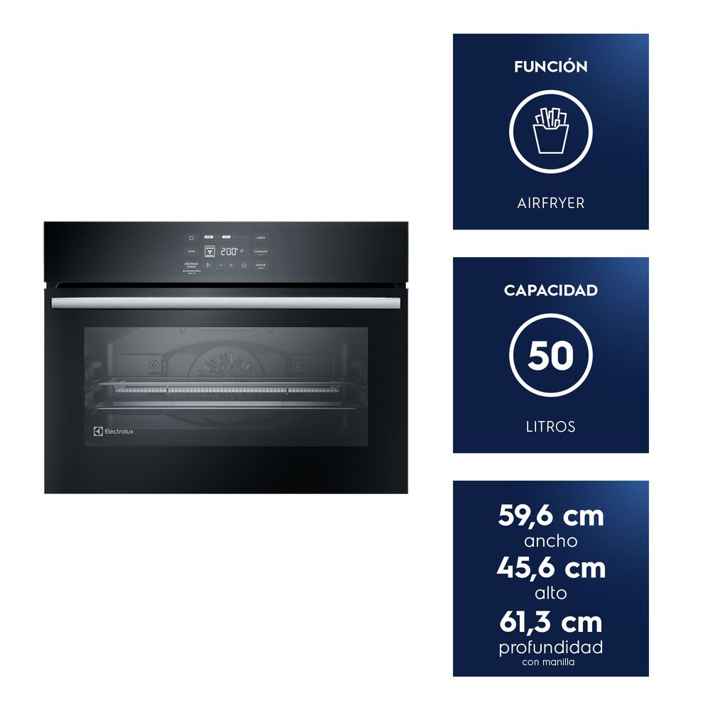 Horno Empotrable El&eacute;ctrico 50l Air Fryer Perfectcook360 Oe5ea image number 1.0