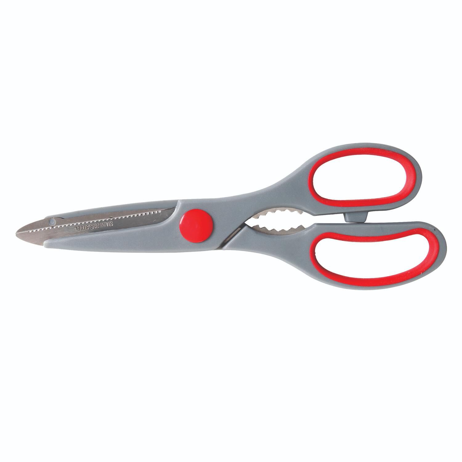 Set Cuchillos Acero Inoxidable Lindbergh 14 Pcs Mango Rojo Y Taco De Madera Negro image number 2.0