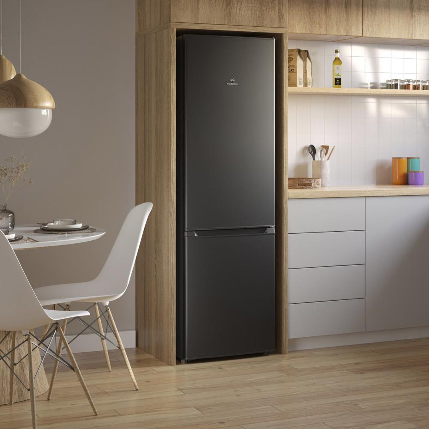 Refrigerador Bottom Freezer Mademsa MED270B / Fr&iacute;o Directo / 262 Litros / C image number 5.0