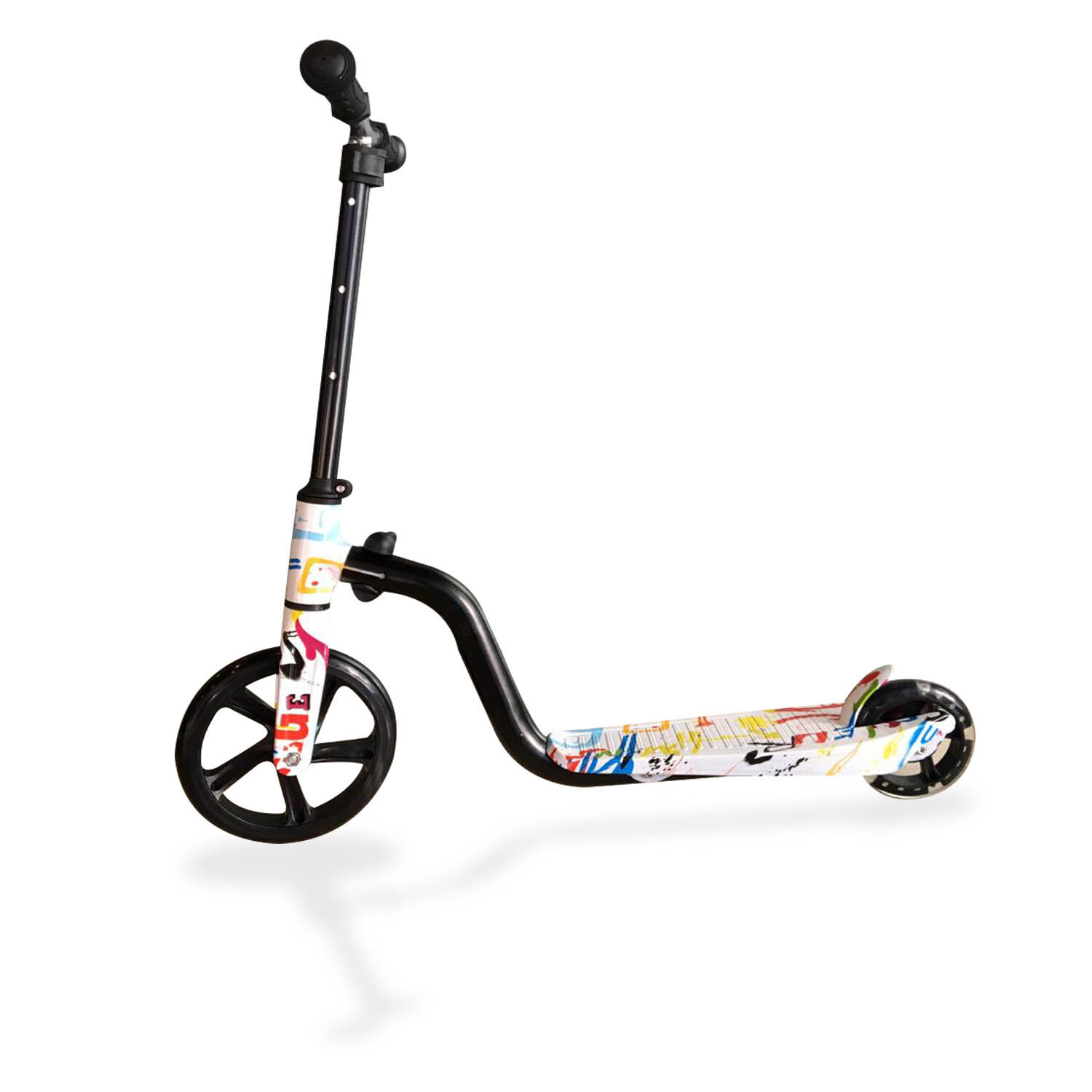 Scooter Aluminio Dise&ntilde;o Blanco 2 Ruedas Iluminaci&oacute;n - Ps image number 0.0